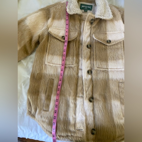 American Eagle Outfitters Oversized Plaid Shacket - Picture 16 of 16